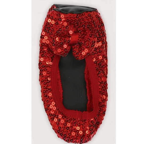 Red ruby sequin slippers for Halloween wizard of oz - Picture 1 of 1